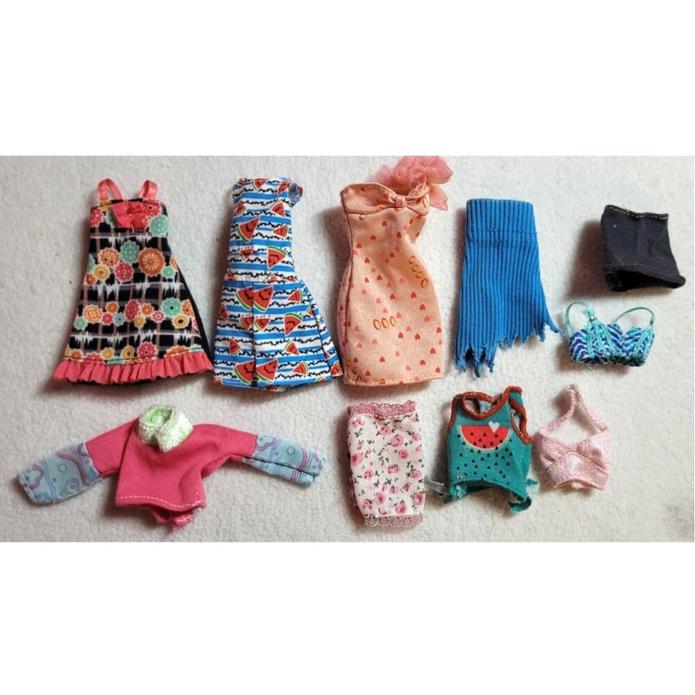 Slim Fashion Doll Clothes Lot Fits Ever After High, Monster High G1/G3, & Bratz